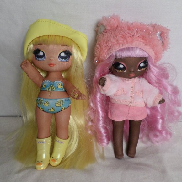 Na Na Na Surprise Dolls Set of 2 Cali Grizzy & Dari Ducky Dolls - Picture 2 of 8